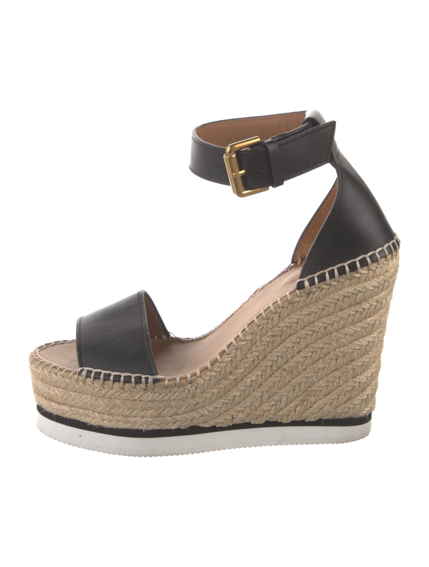 See by Chloé Leather Espadrilles